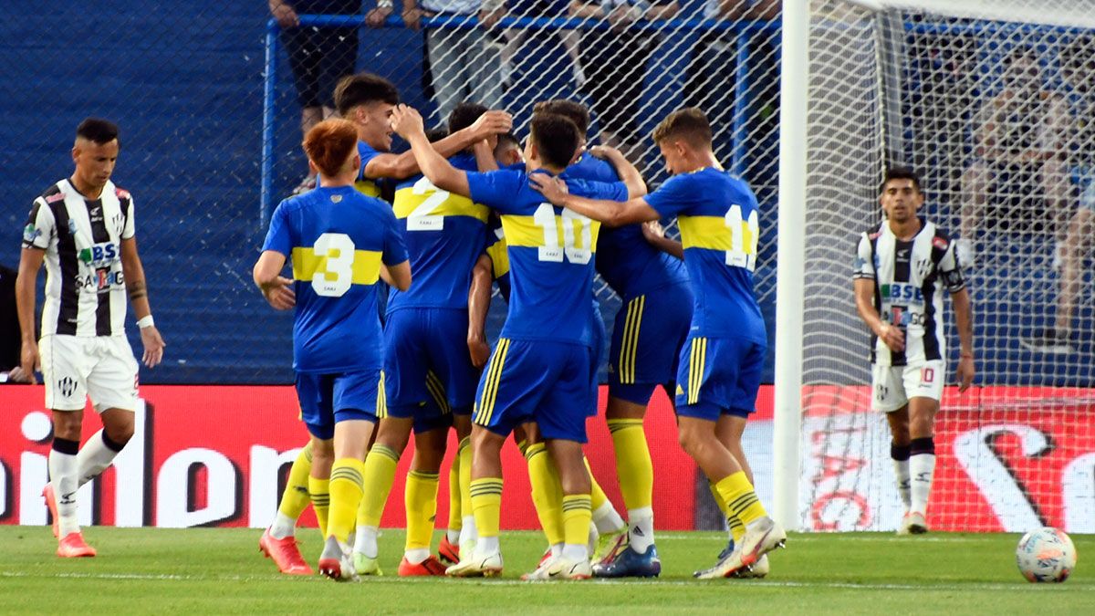 Goleada de Boca 7-0 a Central Córdoba el 11/12/2021